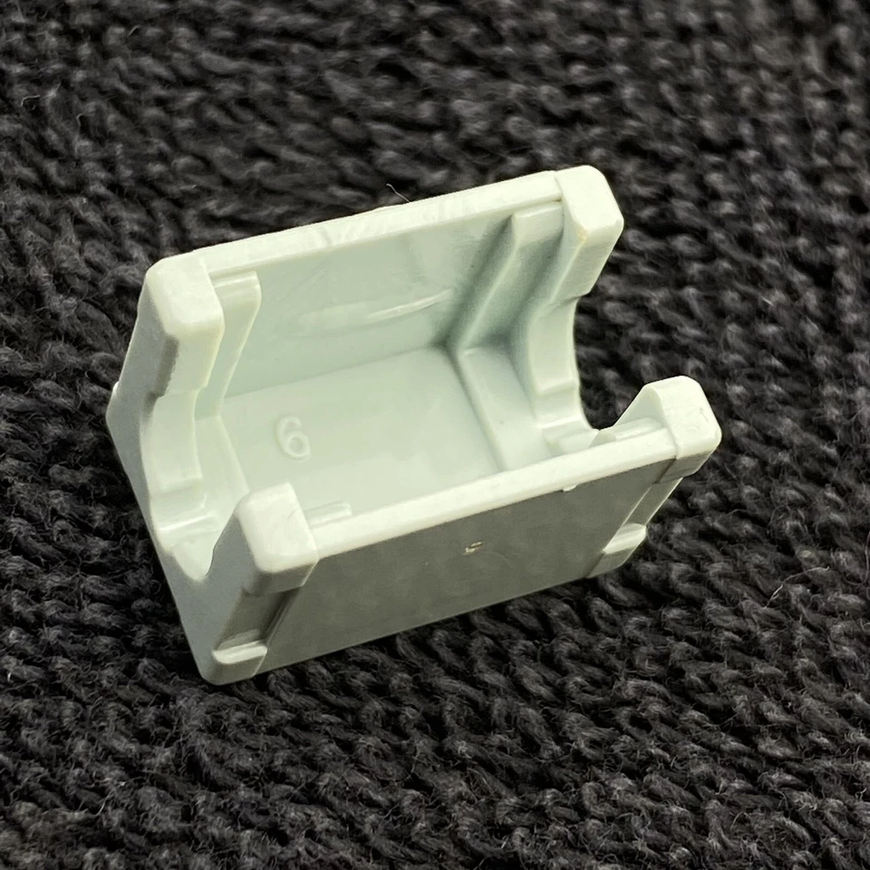 50 复古 Construx 灰色 3/4 英寸短灰色光束 Fisher Price 出品 - 替换零件 — 第 3/3 张图片