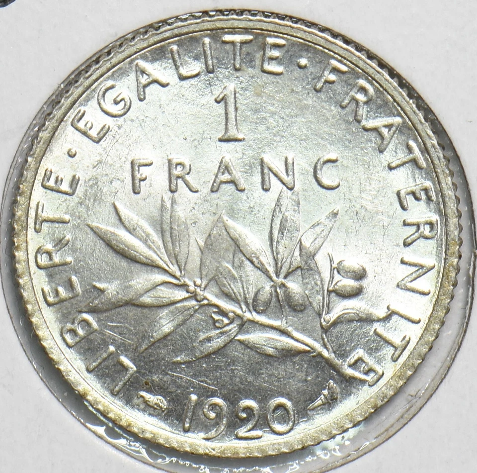 法国 1920 法郎 240488 联合发货 — 第 2/2 张图片