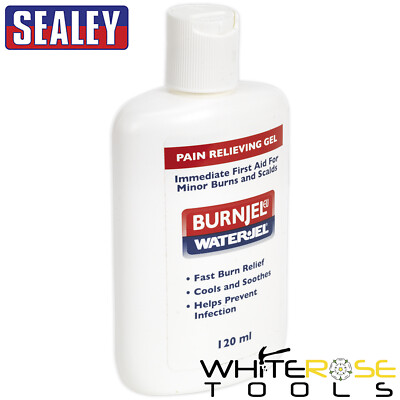 Sealey Burn Relief Gel 120ml Erste Hilfe