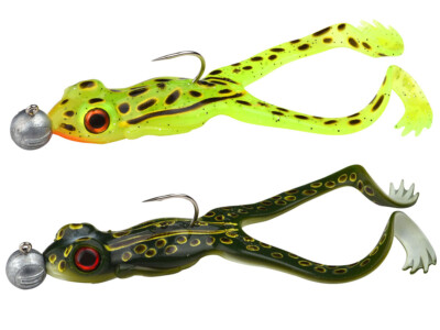 Spro IRIS The Frog To Go 12.5cm 7g #7/0 JIG 90 HD 1pc Soft Bait Lure COLORS