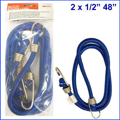Super Elastic Adjustable Bungee Cord Strap Stretch Plastic Hook Car LuggageYuXs