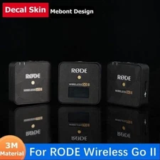 For RODE Wireless Go II Decal Skin Microphone MIC Sticker Vinyl Wrap Film Coat