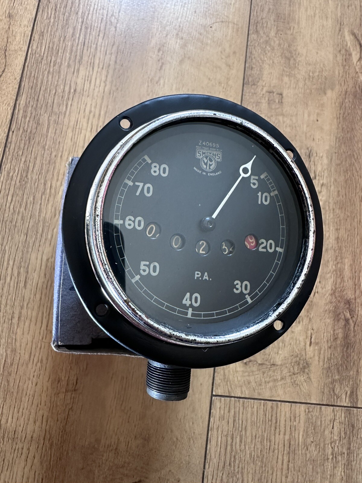 Smiths PA Speedometer Prewar Ariel 4 Norton BSA AJS Vintage Motorcycle