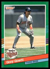 1991 Donruss Gary Gaetti Minnesota Twins #547