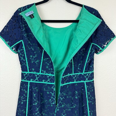 cynthia rowley green lace dress Lure Lace Dress by Cynthia Rowley at THE MILE