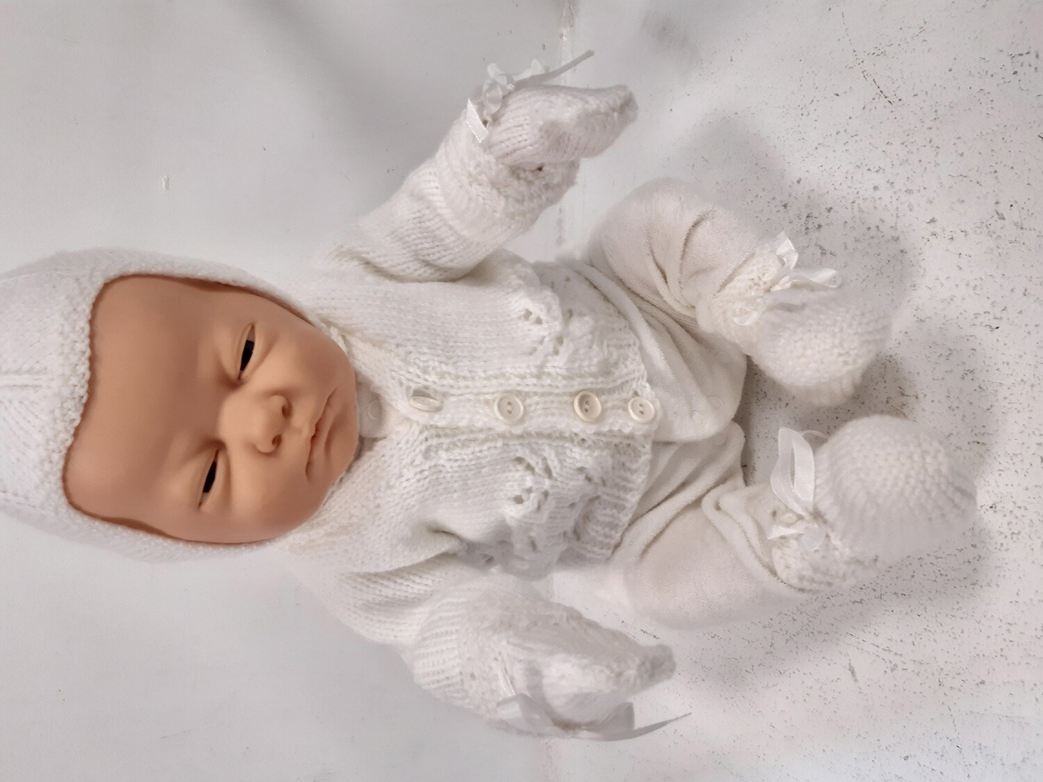 Vintage Berjusa Realistic Baby Doll + Clothes Collectable Make Believe