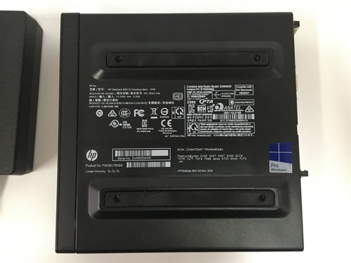 HP EliteDesk 800 G2 Desktop Mini i5-6500T 2.5GHz 8GB 256GB SSD Windows 10 Pro - Picture 6 of 6