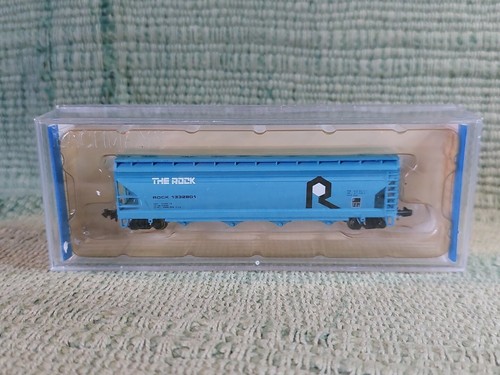 Bachmann Silver Series No.70558 'N' 56' Center Flow Hopper (Rock Island) - Boxed | Zustand: Used
