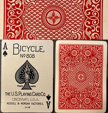 bicycle 1800 vintage playing cards - トランプ（コレクション）(eBay
