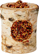 Rosewood Naturals Nibble Woodroll with Carrot, Small Animal Treat and Gnaw Toy f