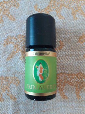 Primavera Citronella bio 5ml ätherisches Öl naturreine Qualität