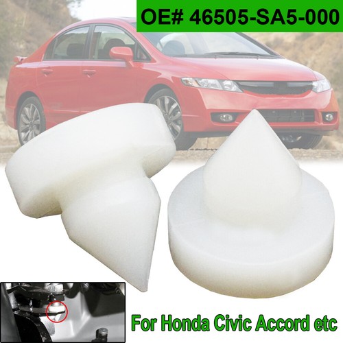 2x For Honda Civic Accord Brake / Clutch Pedal Stopper Pad OE# 46505 ...