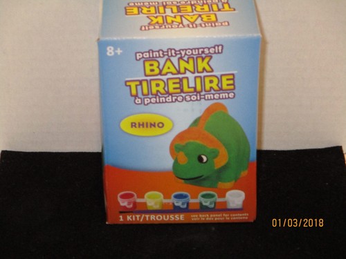 Paint Your Own Ceramic Bank Kit - Kids Arts & Crafts, Piggy Bank, Design & Paint - Picture 25 of 32