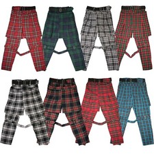 Tiger Of London Unisex-Punk-Hose Bondagehose mit Kilt