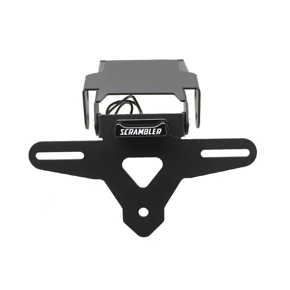 License Plate Holder LED Light Rear Tail Tidy Fit For Speed 400
