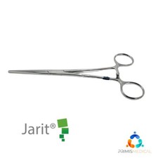Jarit 105-220 Rochester-Ochsner Forceps Straight 1 x 2 Teeth 55mm Tip 7-3/4"
