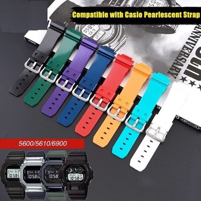 Harz Uhrenarmband passend für Casio G-SHOCK DW-5600 GW-M5610 DW-6900...
