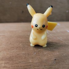Pokemon Pikachu mini figure collectible cake topper yellow