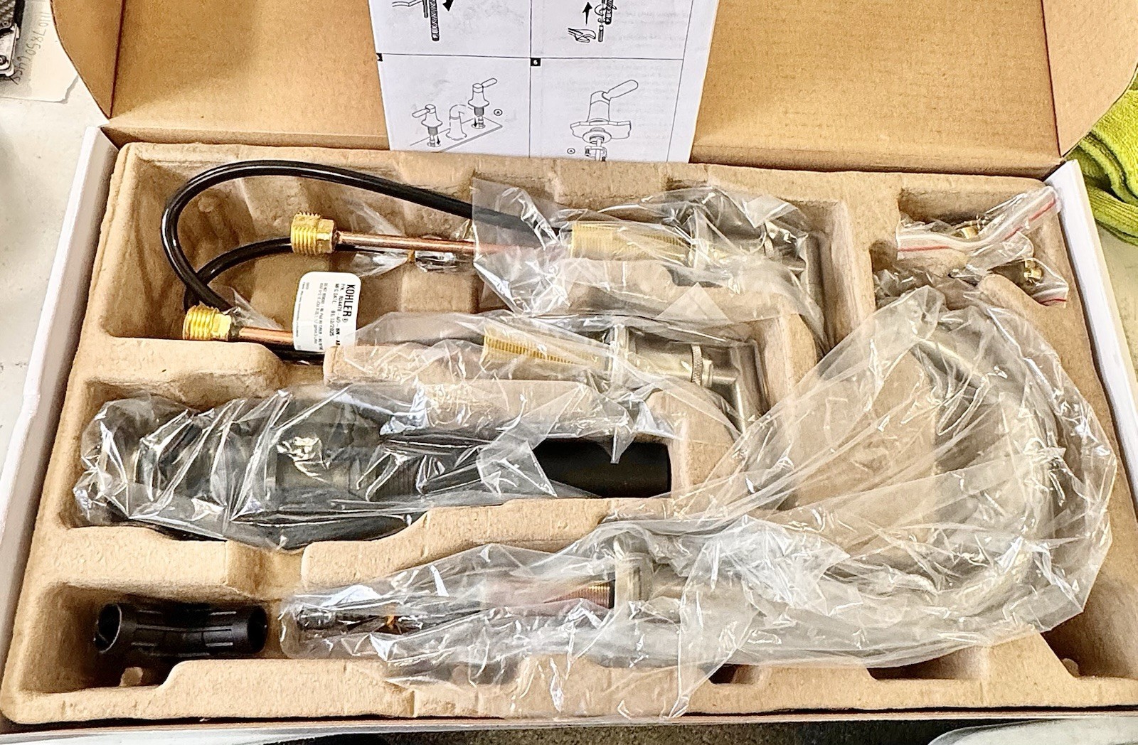Kohler Torrington Widespread Bathroom Faucet Brushed Nickel OPEN BOX | eBay