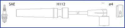 HUCO Ignition Spark Plug Wire KIT Fits CHEVROLET DAEWOO Nubira 1.4-1.6L 1997-
