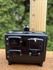 Vintage Dollhouse Miniature Vintage Style Wood Stove 1985 Imperfect paint — photo 3