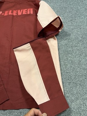 Vintage Japanese Brand Uniform 7 Eleven Full Zipper Size 11 On Tag
