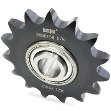 80BB12H ANSI #80 Roller Chain Sprocket 12 Tooth Hardened Solid Steel Type A Hub