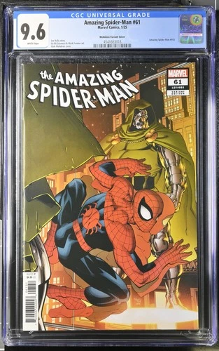 AMAZING SPIDER-MAN #61 MARVEL 2024 GLEB MELNIKOV DOOM VARIANT CGC 9.6 NM