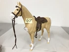 1960s MARX JOHNNY WEST THUNDERBOLT HORSE AND ACCESSORIES VERY NICE LOT #G7