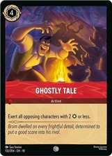 Disney Lorcana Whispers in the Well Common Non Foil, 132 Ghostly Tale