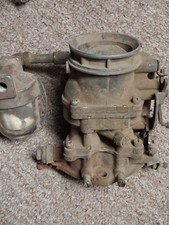 Vintage Holley 2100 Carburetor Carter 214699 Fuel Filter Ford V8 Original Patina