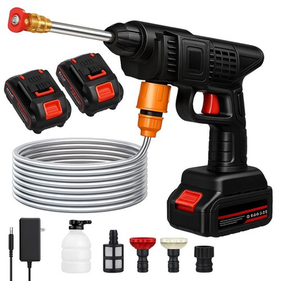 #ad Portable Cordless Electric High Pressure Water Spray Gun Car Cleaner Tool $23.93