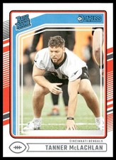 2024 Donruss #324 Tanner McLachlan RC Cincinnati Bengals