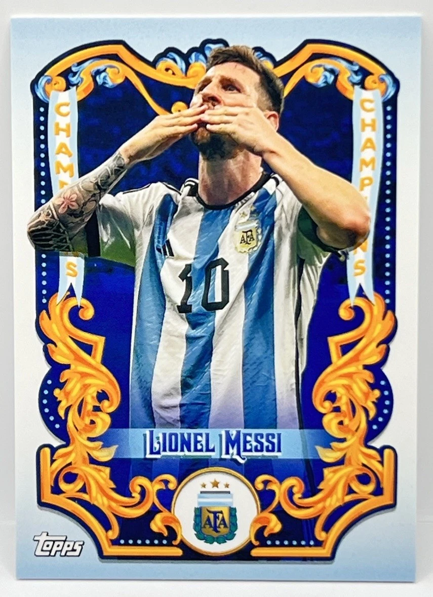 2023 Topps Argentina Fileteado - Lionel Messi #CH-9 for sale | eBay
