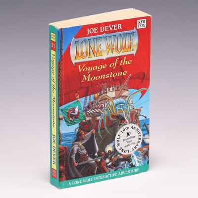 Voyage Of The Moonstone: Lone Wolf #21 by Joe Dever; G+