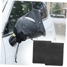 2Pcs Side Mirror Covers, Side View Mirror Cover Auto Rearview Protection Cover