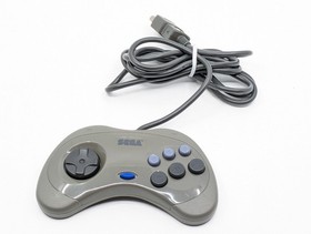 SEGA Saturn HST-3210 Gray Console Complete Set Tested Japan NTSC-J