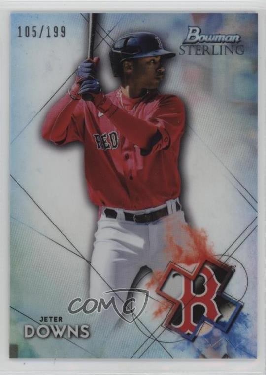 2021 Bowman Sterling Prospects Refractor 105/199 Jeter Downs #BSP-32 00em