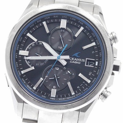 Casio Oceanus OCW-T4000-1AJF Solar Radio Men s Watch B grade Box Included