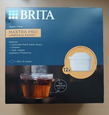 Original BRITA Wasserfilterkartuschen MAXTRA PRO Extra Kalkschutz 12er-Pack