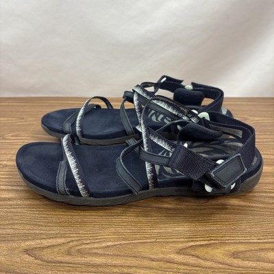 Merrell Terran 3 Cush Lattice Strappy Sandal Navy Size 12