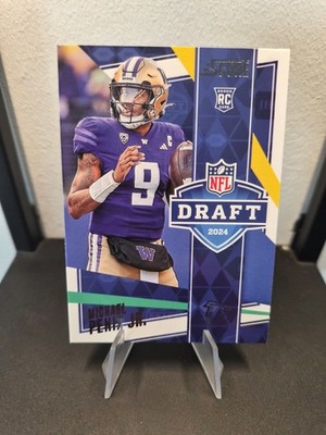 Michael Penix Jr. Panini Score Draft 2024 Atlanta Falcons NFL #15 RC