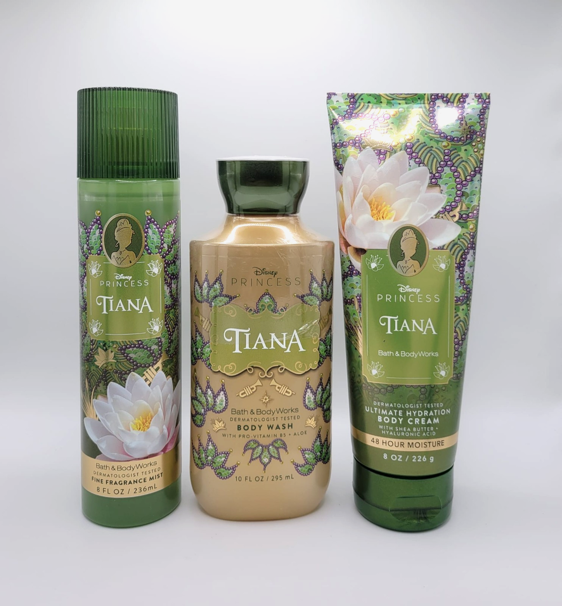 Bath & Body Works Tiana Disney Princess Body Mist Body Wash