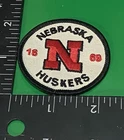 Nebraska Cornhuskers ☝️NCAA  Iron On Patch?? Round