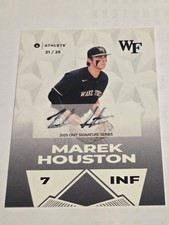MAREK HOUSTON 2025 ONIT Wake Forest Baseball Signature Series  21/25