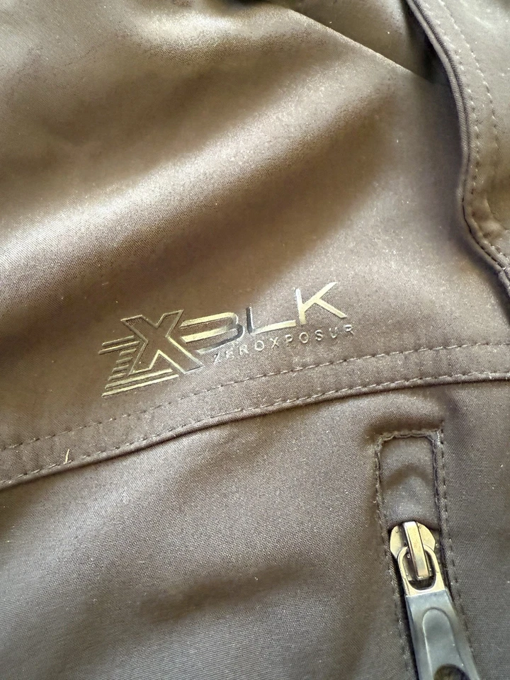 ZeroXPosur Chaqueta de Invierno Abrigo Negro Chaqueta Con Capucha PARA HOMBRES XXL Pesado Foto 2 de 4