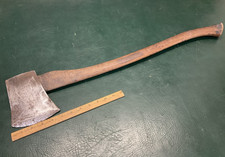 Vintage True Temper Flint Edge Kelly Works Single Bit Axe w/ Handle
