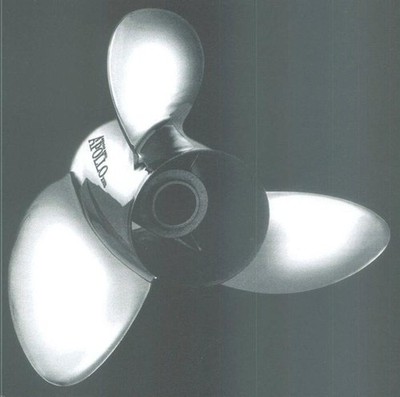 Michigan Wheel 993043 Apollo Edelstahl Propeller 3-Blatt 14,25 x 17 Zoll