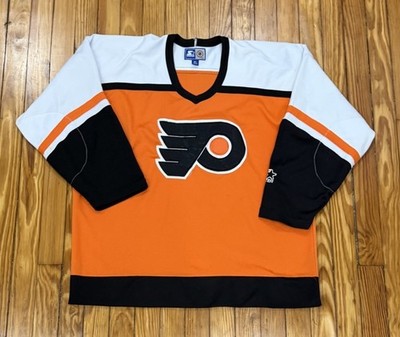 Vintage Philadelphia Flyers 90s Starter NHL Hockey Jersey Men s Size XL Orange