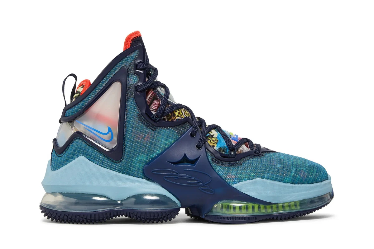 Preços baixos em Nike LeBron 19 Fast Food - Dutch Blue | eBay